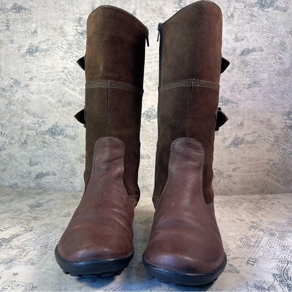 Think! suede and leather boots - Picture 3 of 15